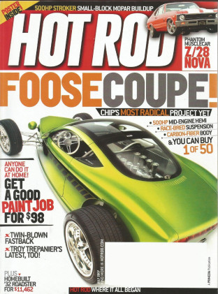 HOT ROD 2007 JULY - HEMISFEAR, NOVA-Z/28, KILLER 340